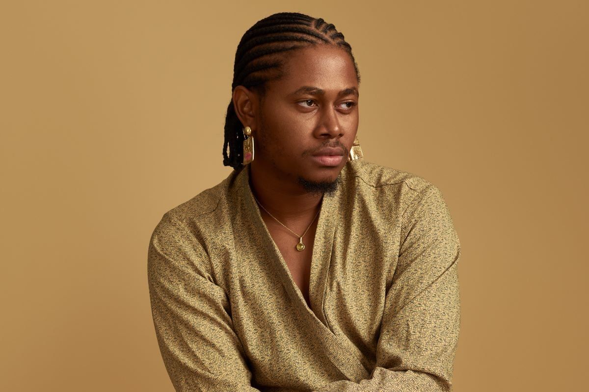 A press photo of Dwin, the Stoic. 