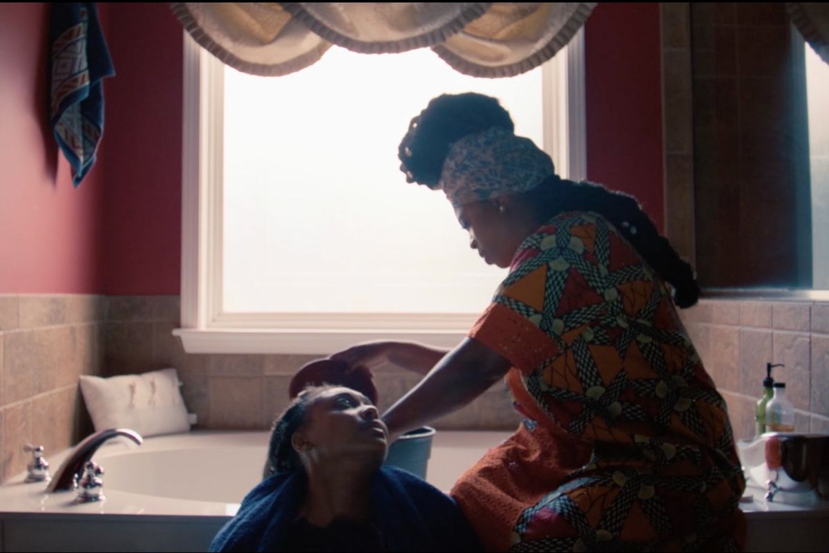 A still image from 'Chidera,' co-directed by Sope Aluko.