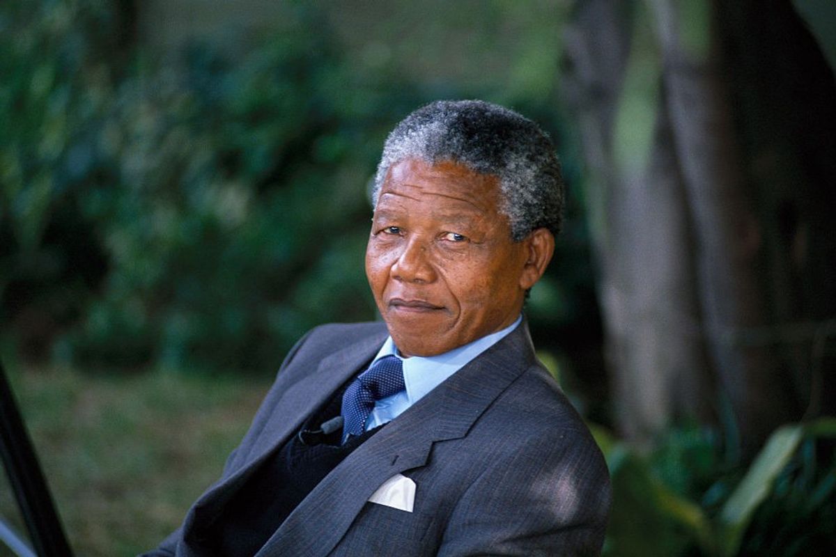 American Director Antoine Fuqua is set to release a documentary about the late South African President Nelson Mandela – pictured here outside his Soweto home three days after his release.