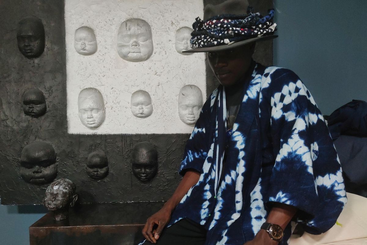 An image of the artist Brice Esso