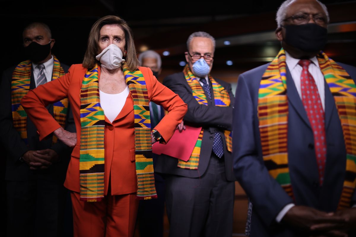 US Democrats Wear Kente Cloth to Present Police Reform Bill—The Internet Reacts