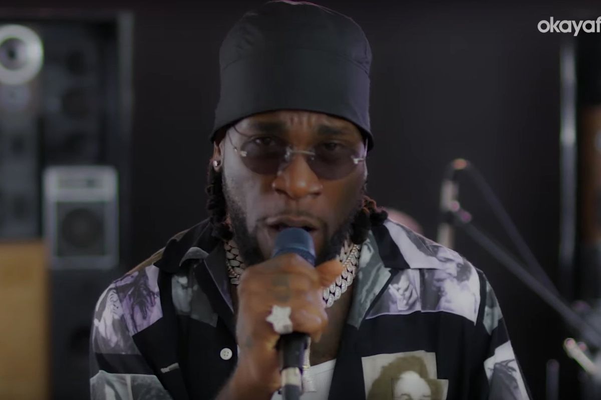 okay acoustics: Watch Burna Boy Play a Live Rendition of 'Anybody'