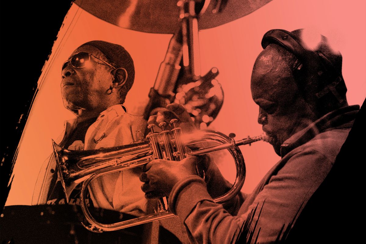 Listen to Tony Allen & Hugh Masekela's New Song 'Slow Bones'