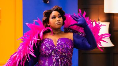 A still photo of June Njenga from the comedy series, ‘Big Girl Small World.’
