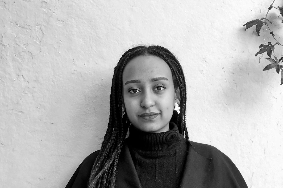 Pictured: Kunjina - designer and creator of clothing brand 'Kunjina'