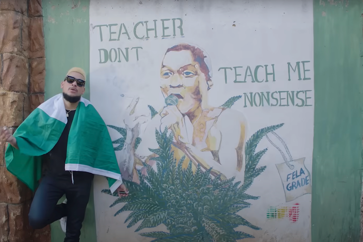 aka fela in versace